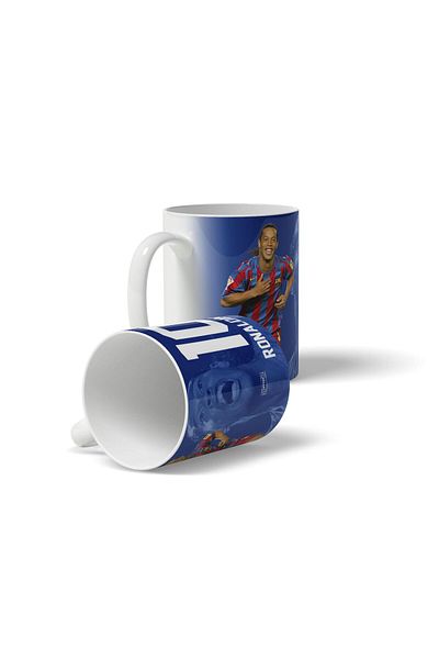 OFFSIDE Ronaldinho Design Printed Trophy Cup