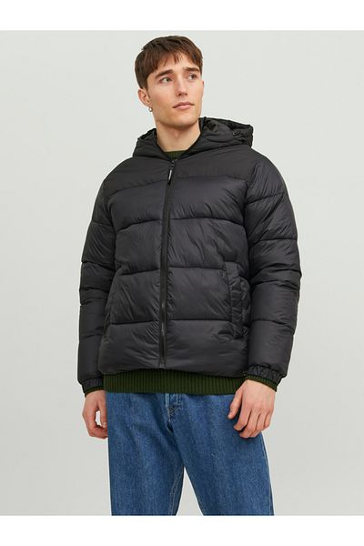 Jack & Jones Palton puf rezistent la vânt cu glugă - Toby