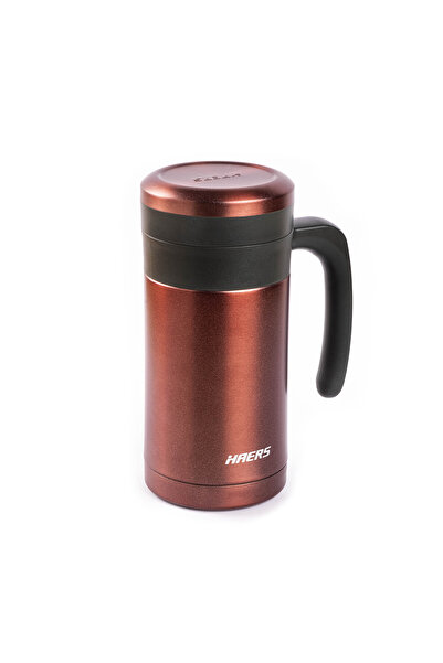 Tantitoni 024-01-RED STAINLESS STEEL THERMOS CUP 450ML