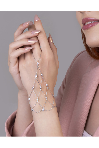 goldberia El İşçiliği Şık Gümüş Şahmeran