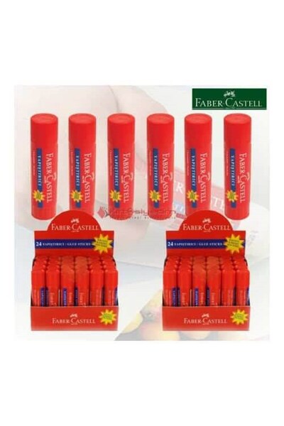 Faber Castell Stick Yapıştırıcı 20 Gr 6 lı set
