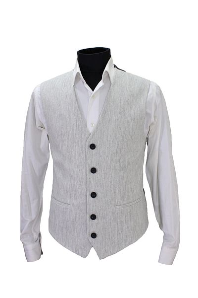 MENTOR REGALO ΑΝΔΡΙΚΟ ΓΙΛΕΚΟ V-NECK ΑΝΟΙΧΤΟ ΓΚΡΙ ΜΑΛΛΙ 50557
