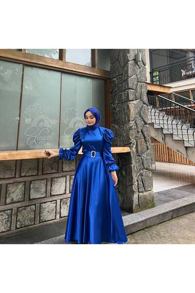 welting Mellow Tesettür Abiye Saten