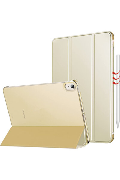 Ipad Air 10.9” 5. Nesil Ve 4. Nesil 2022 2020 Uyumlu Uyku Modlu Arkası Sert Akıllı Kılıf