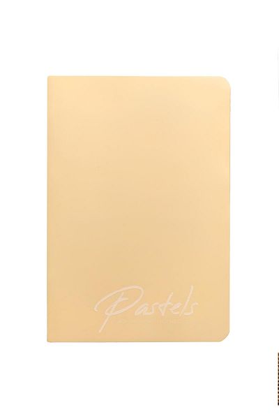 Gıpta Pastels Wire Stitched Checked Notebook with Pastel Paint Cover 80 Sheets 10x15