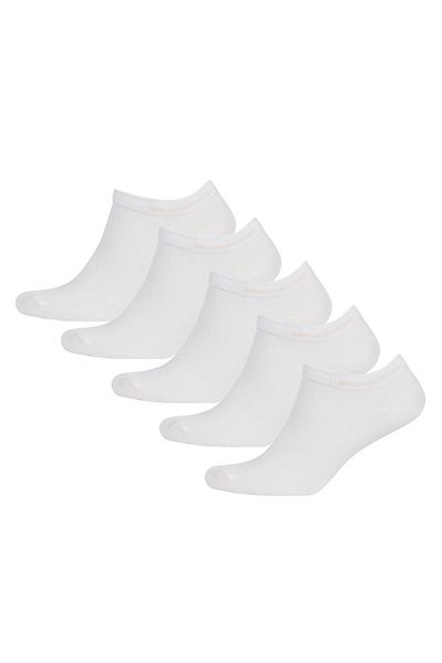 DeFacto 5-teiliges Herren-Booties-Set aus Baumwolle B5680axns