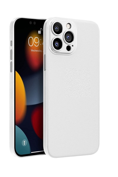 UnDePlus Iphone 13 Pro Max Uyumlu Kılıf 0.3mm Ultra Ince Hayalet Yumuşak Kapak