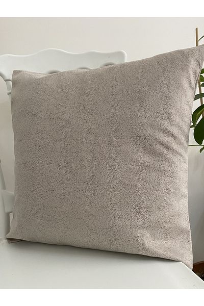 Parla Life Husă de pernă din piele de culoare piatră