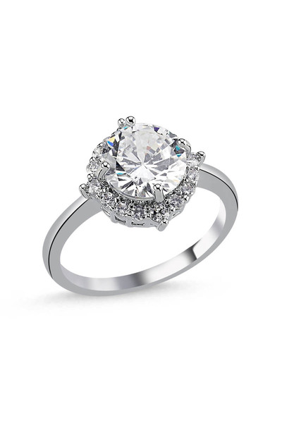 Merano Design Beyaz Doblin Yüzük