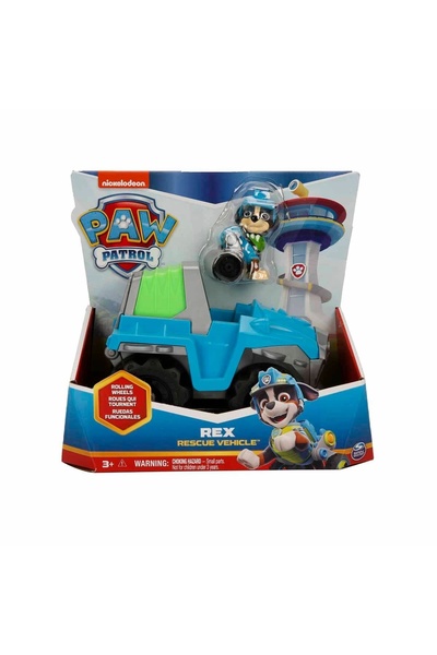Spinmaster sommeow Paw Patrol Görev Aracı Ve Kahraman Seti - Rex
