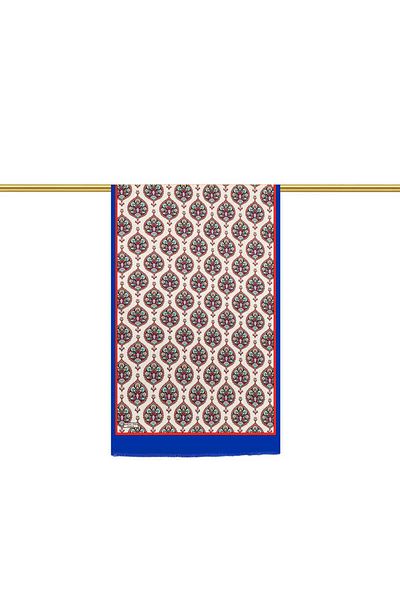 Bursa İpek Saks Hatai Pattern Silk Scarf