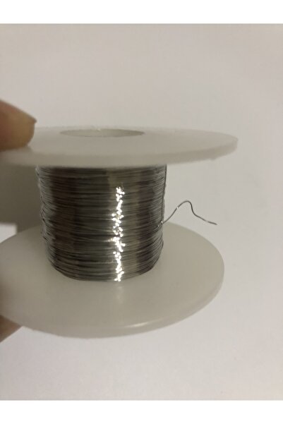 cvfgrup 0,30 Mm Paslanmaz Çelik Tel, Takı Teli, Çiçek Teli 100 Metre