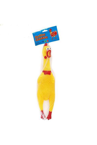 Demirhan Group SOUNDING CHICKEN CATS DOG TOY 16 CM CAT TOY