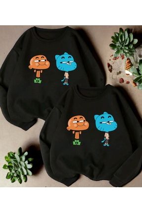 Merkur Store Sevgili Kombini King Crow Gumball Bask l Sweatshirt Fiyat Yorumlar Trendyol
