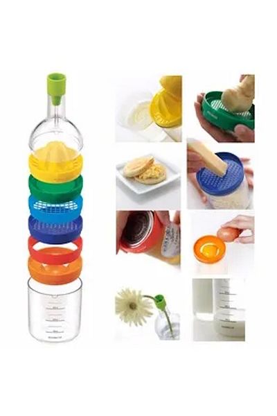 Kenpool 8 Bin Tools Bottle Shaped Kitchen Set 8 Pieces
