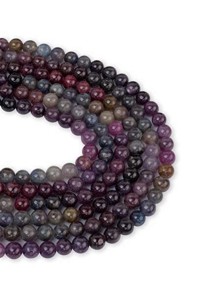 Dünya Doğal Taş Seria de pietre prețioase de safir de 6 mm