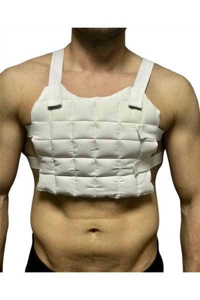 Genel Markalar lanolin ,Yıkanmamış Yün Dolgulu ,Unisex Göğüs&sırt Korsesi ,mo...