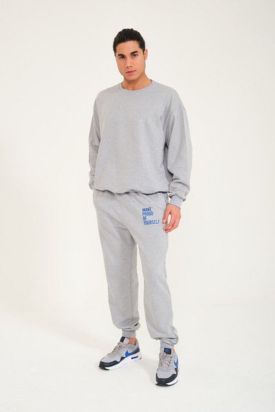 SELF CONTROL YOUR ANXIETY LYING TO YOU - Σετ φόρμας Crew Neck Premium