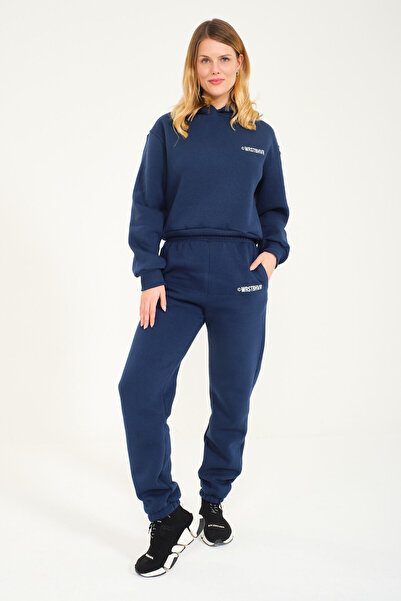 SELF CONTROL Короткий кроп-топ з принтом Wrst Преміум-комплект спортивного одягу