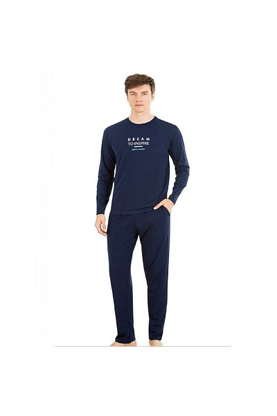 Pierre Cardin 6035 Ανδρικό Σετ Πιτζάμες Μακρυμάνικο