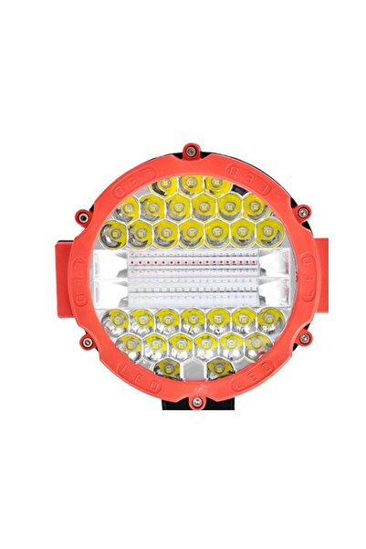 Hubstein 3 Modlu 3 Renk Kombo 51w Siyah Yuvarlak Off Road 12/24v Çalışma Tekn...