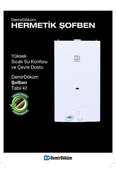 Demirdöküm L275-F 11 LT hermetik şofben