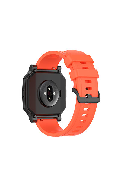 34center Amazfit Neo Uyumlu Yumuşak Tokalı Silikon Kordon 20mm