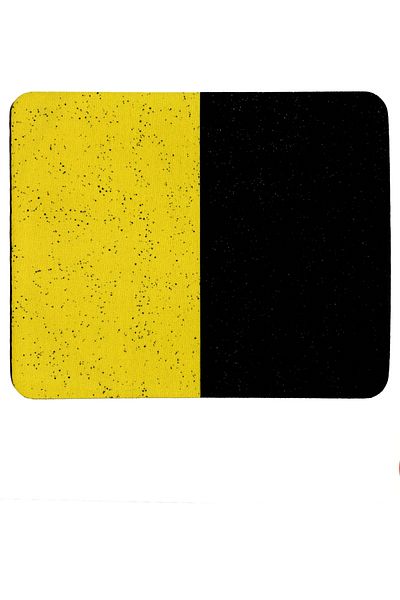 usin Galben Negru Model de nisip Tip Bază anti-alunecare Computer optic Notebook Mouse Pad Mausepad