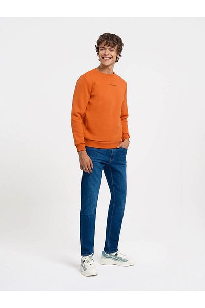 Loft Men's Sweatshirt Orange LF2034268