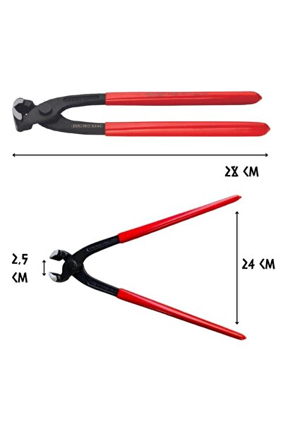 CER-PA NORM Çelik Betoncu Kerpeteni 280 mm.