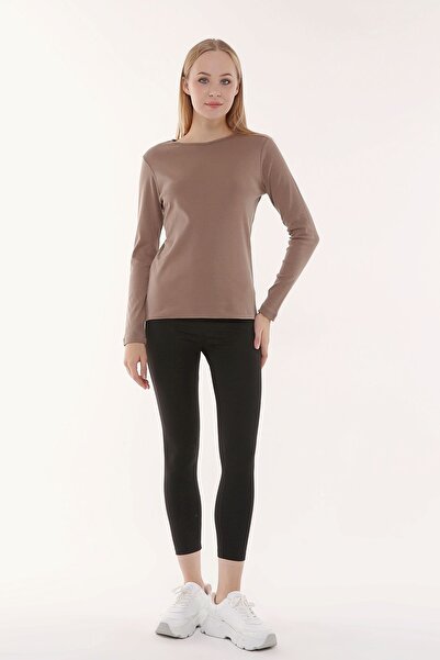 defys ΓΥΝΑΙΚΕΙΟ ΜΑΚΡΥΜΑΝΙΚΟ ΜΠΛΟΥΖΑΚΙ ΜΕ ΛΟΥΡΑΚΙΑ ΣΤΟ ΛΑΚΑΝΙ ΚΑΦΕ