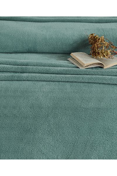 MCN Tekstil Plush Welsoft Blanket - Bed, Sofa Cover