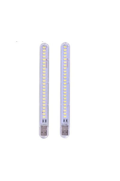 Hubstein 24 Led Günışığı Taşınabilir Mini Usb Led Lamba 5730 Smd Kamp Stick Led