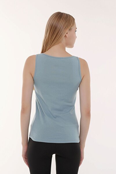 defys WOMEN'S WIDE STRAP T-SHIRT GREEN