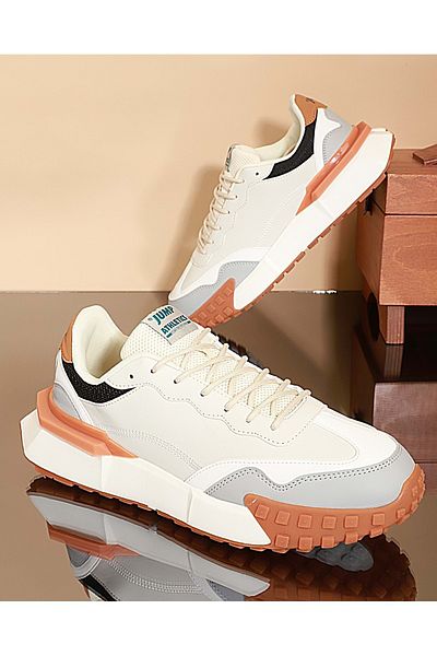 Jump 1717-29104 Anatomical Sole Unisex Sneakers Shoes BEIGE