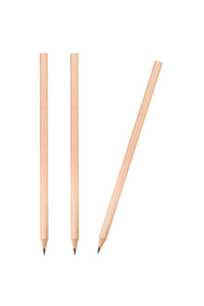 EGESTA 25 قطعة - قلم رصاص طبيعي بزاوية - حجم كبير