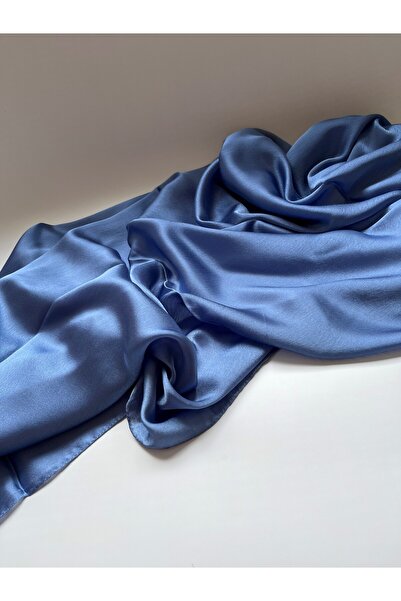 Neon scarf Janjan Abiye Şal Mavi