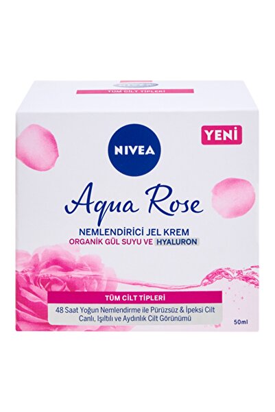 NIVEA Aqua Rose Nemlendirici Jel Krem 50 ml