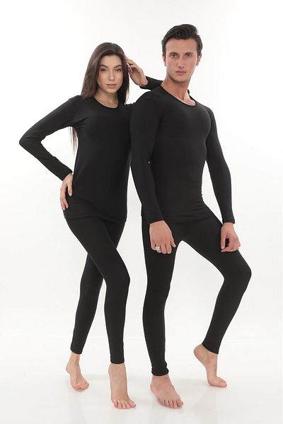 SAUNA SUIT Термо бельо с повдигнат унисекс комплект, дълъг ръкав