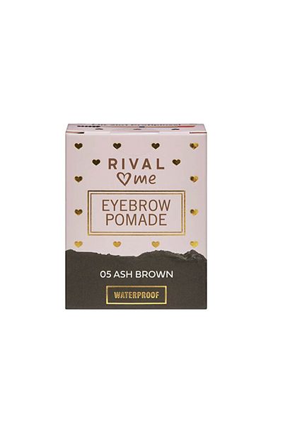 Rival Loves Me Eyebrow Pomade - Ash Brown No : 05 - 1 piece