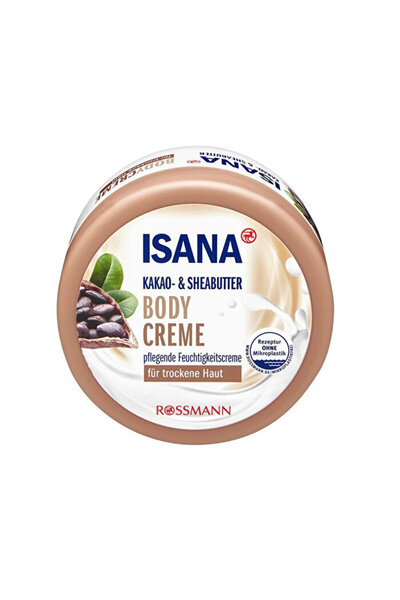 ISANA كريم الجسم - زبدة الشيا والكاكاو - 500 مل