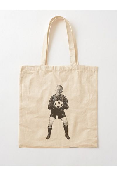 w house Gusseted Cloth Shoulder Bag 13688 - Albert Camus Happy Goalkeeper