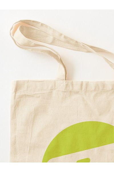 w house Gusseted Cloth Shoulder Bag 15370 - aphex twin alternative style logo in green
