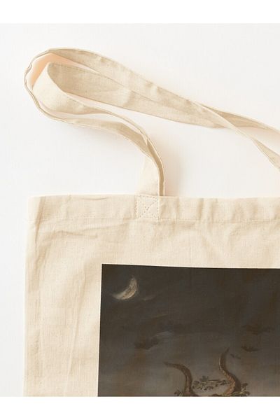 w house Gusseted Cloth Shoulder Bag 15152 - Goya - Witches' Sabbath (Unedited Version)- BigArt