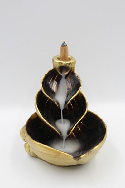 PRENSES DEKOR Altın Yaprak Tütsülük