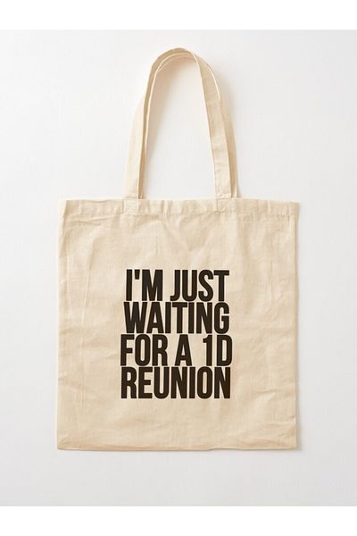 w house Gusseted Cloth Shoulder Bag 05629 - one direction reunion
