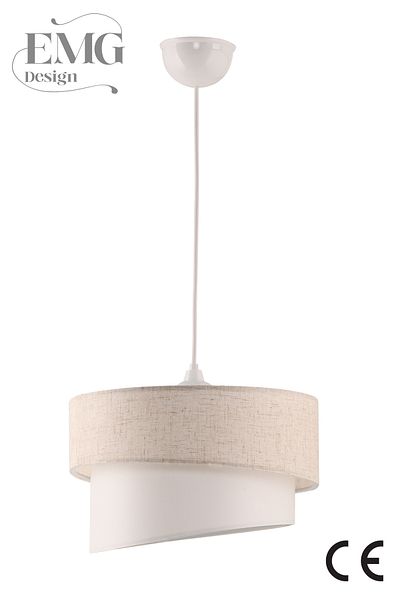 Emg DesiGn Magnolia Modern Fabric Headboard 2-Tier Bedroom Children's Room Living Room Kitchen Hallway Chandelier