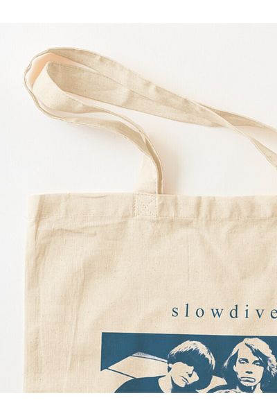 w house Gusseted Cloth Shoulder Bag 05456 - Slowdive Souvlaki 1993