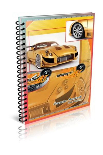 ALFA DEFTER 96/0 A-4 Caiet de metode de hartă cu Spral