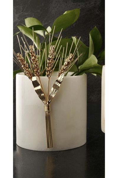 MIARIK DESIGN & DEKORASYON Dekoratif Mermer Vazo